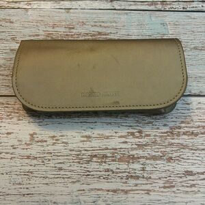 Giorgio Armani Beige Glasses Case